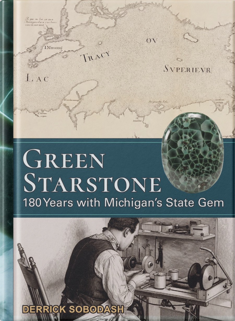 Green Starstone Book Cover Mockup